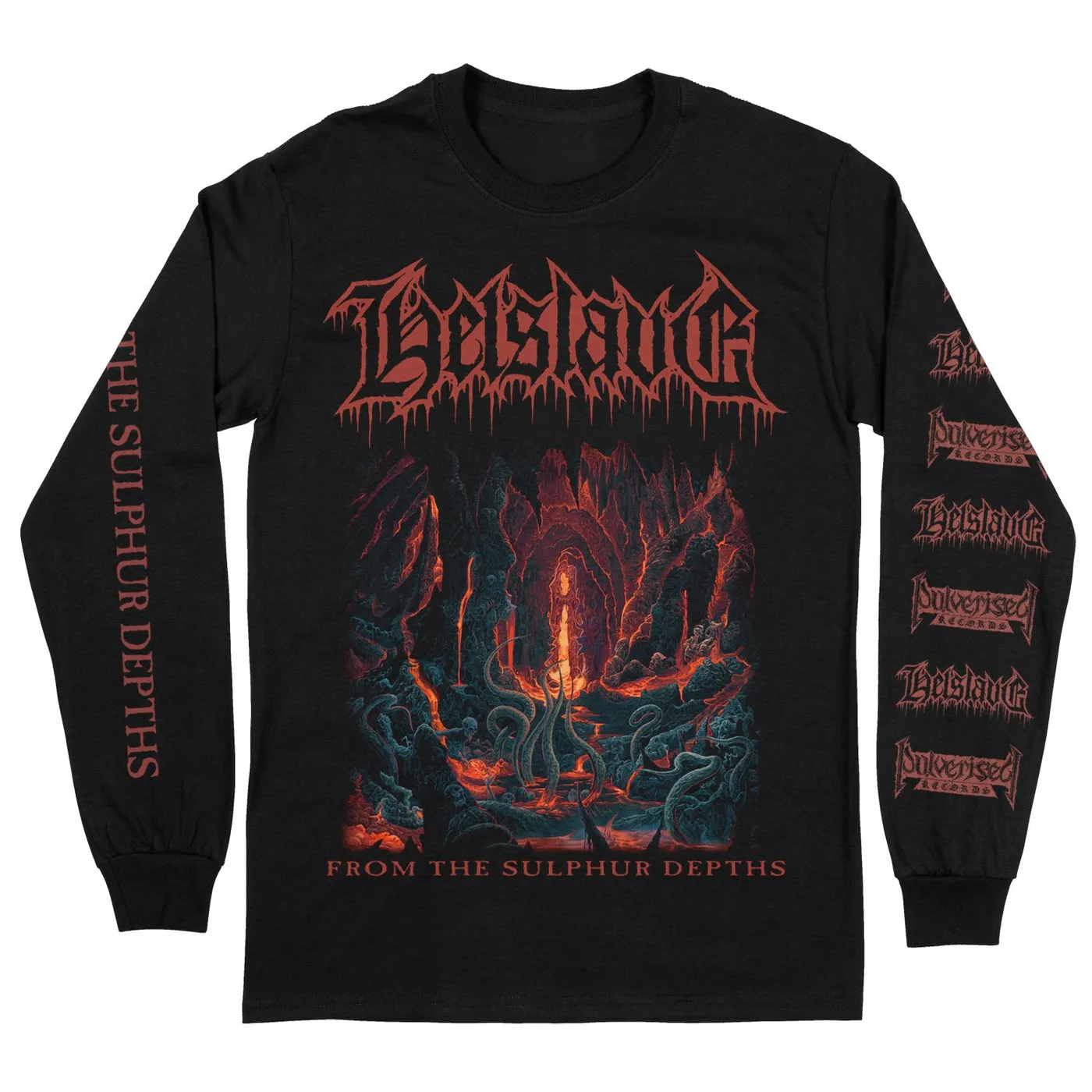 Helslave "Sulphur Depths" Longsleeve