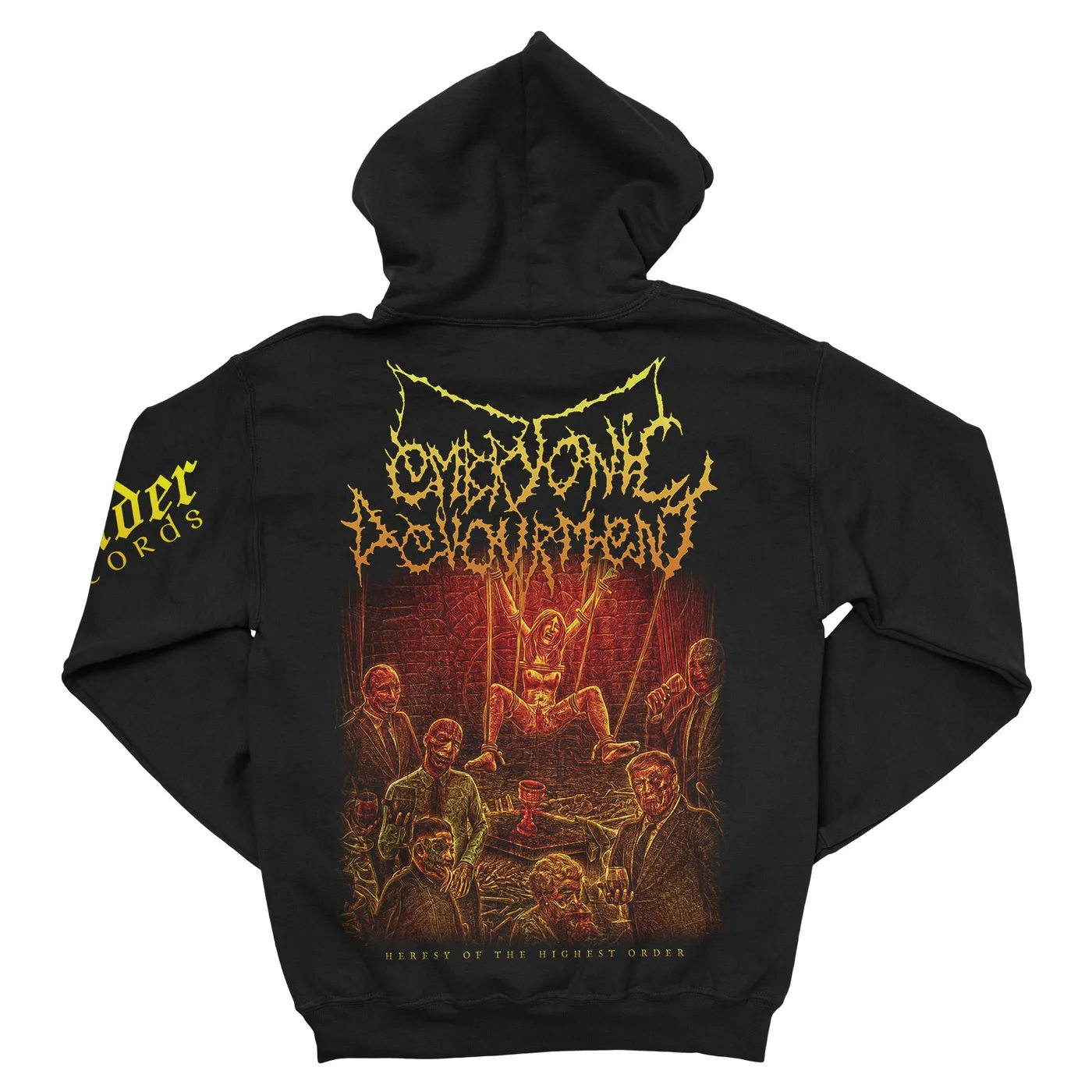 Embryonic Devourment "Heresy of the Highest Order" Zip Hoodie