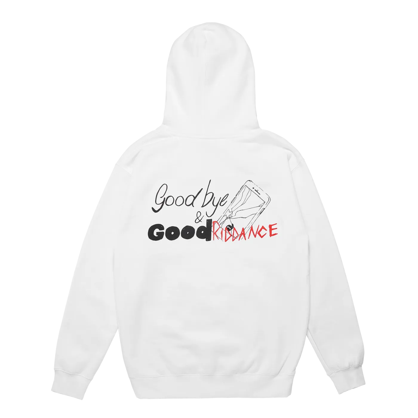 Juice WRLD Goodbye & Good Riddance Hoodie White