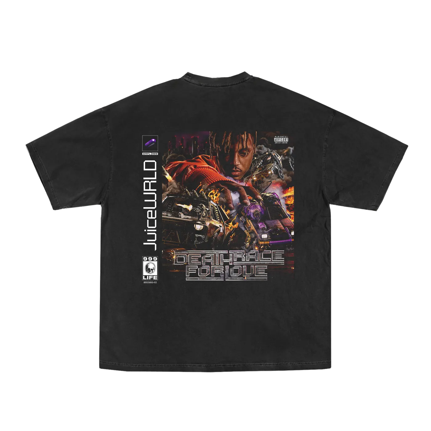 Juice WRLD Death Race for Love Tee Black