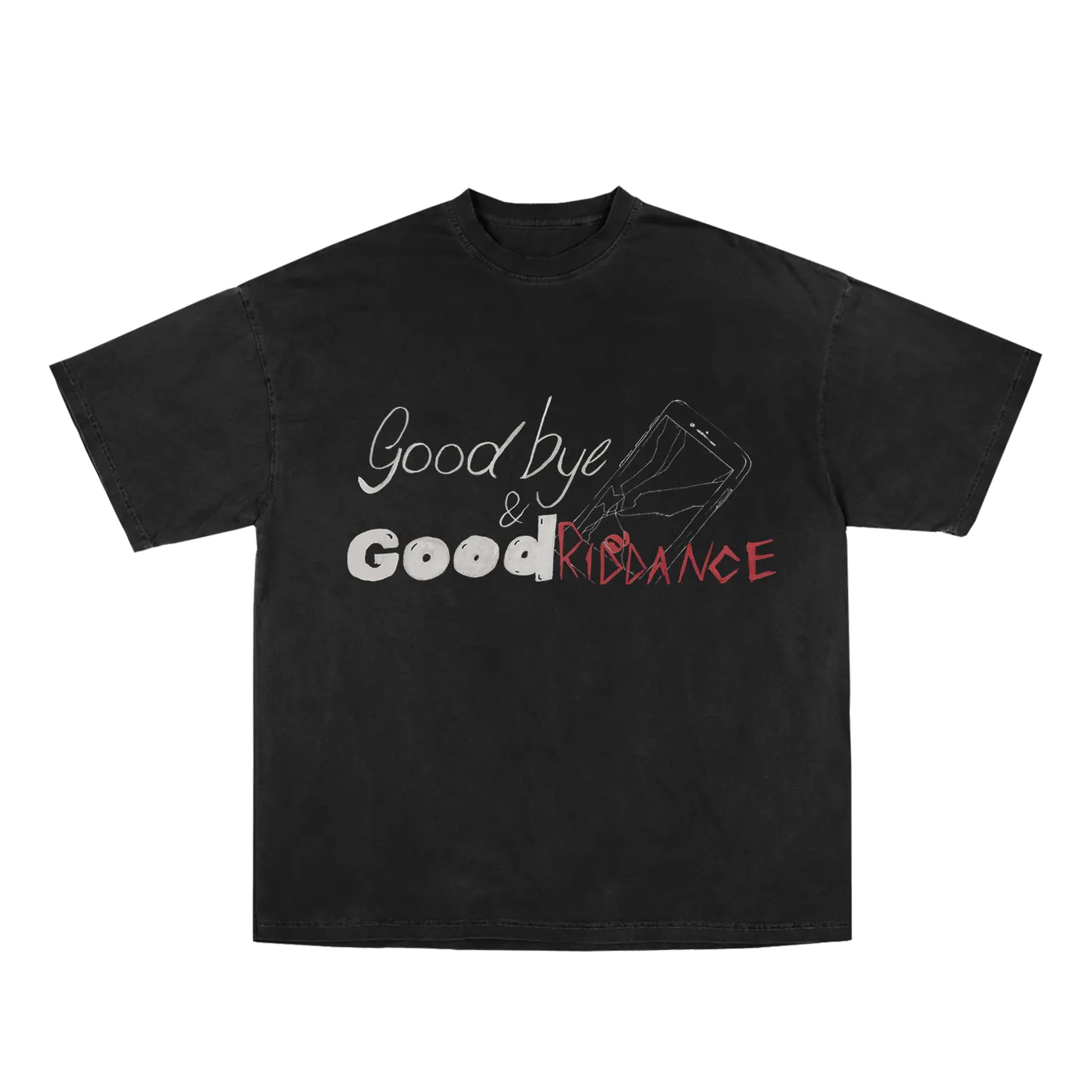 Juice WRLD Goodbye & Good Riddance Tee in Black