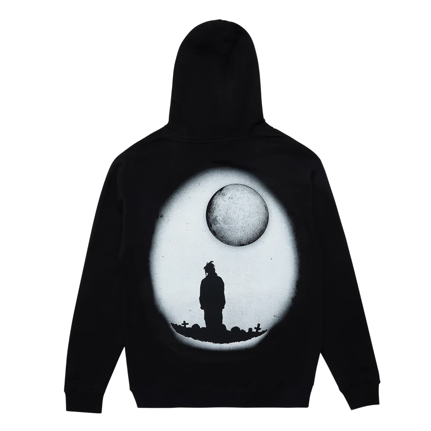 Juice WRLD 999 Moonlight Hoodie Black