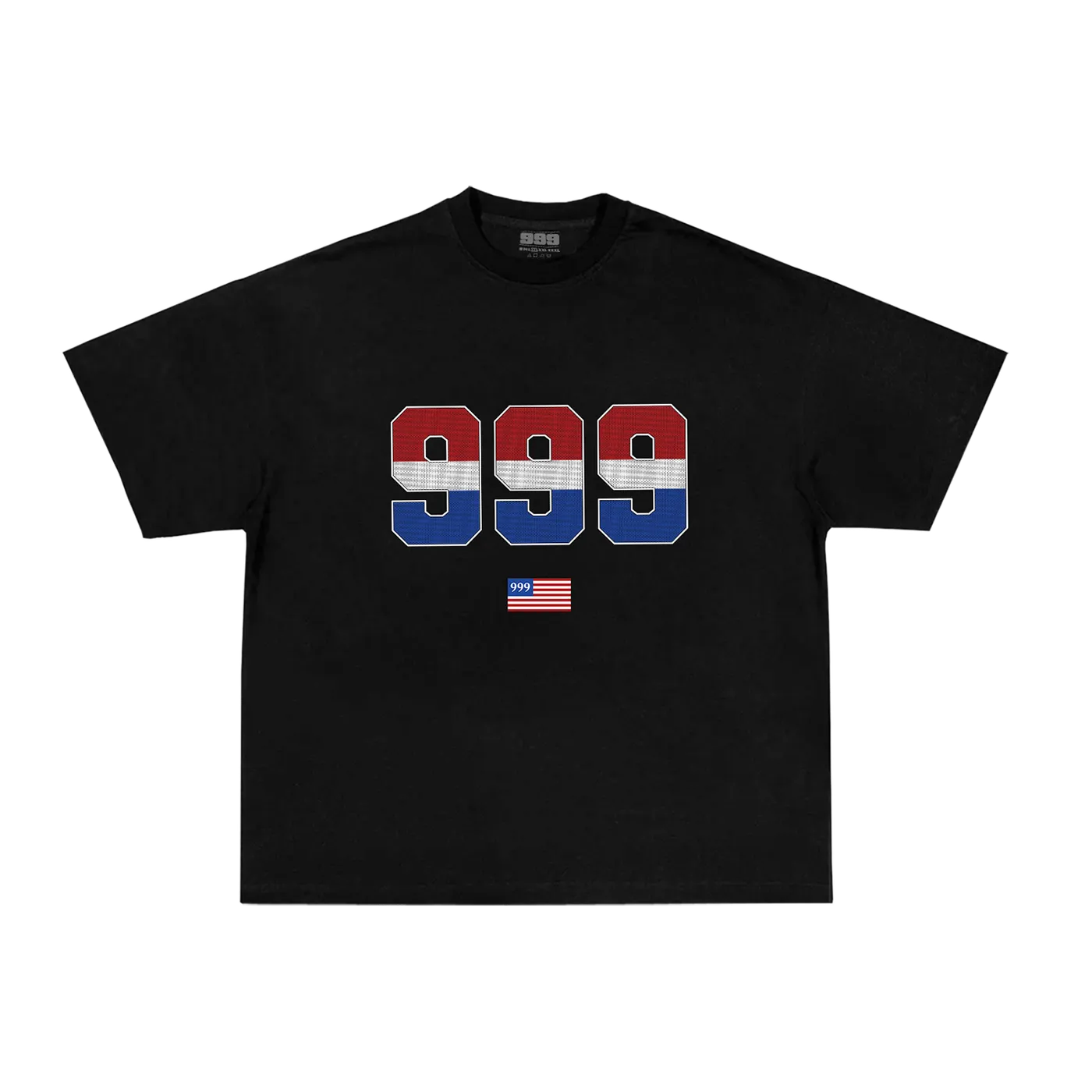 Juice WRLD 999 4th TEE BLACK