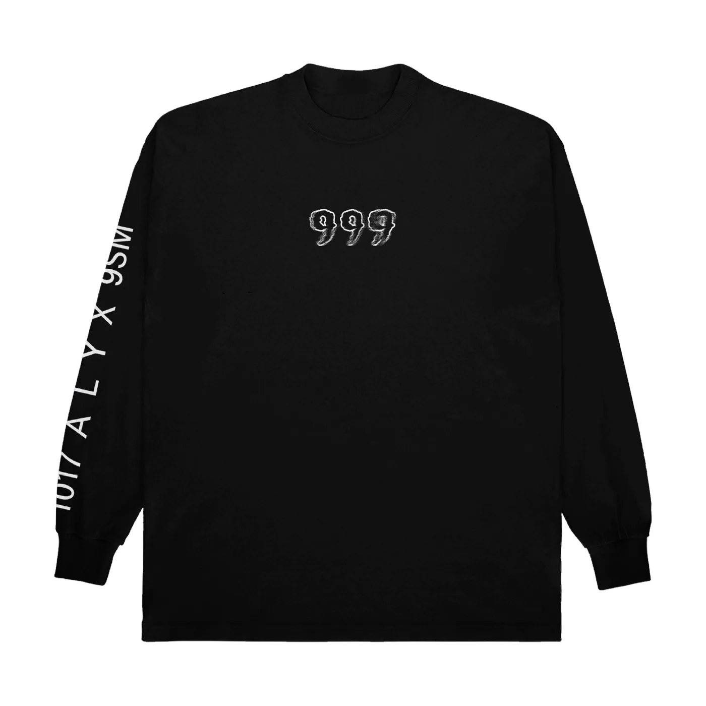 Juice WRLD 999 X ALYX LONG SLEEVE BLACK