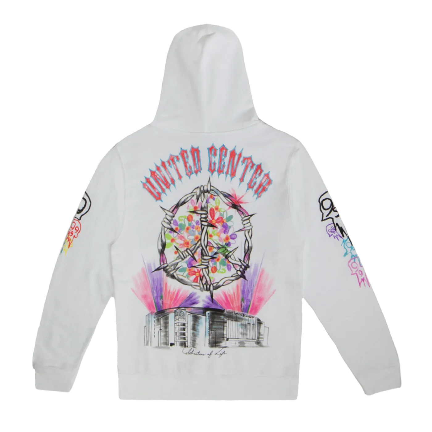 Juice WRLD MARKER ZIP UP HOODIE