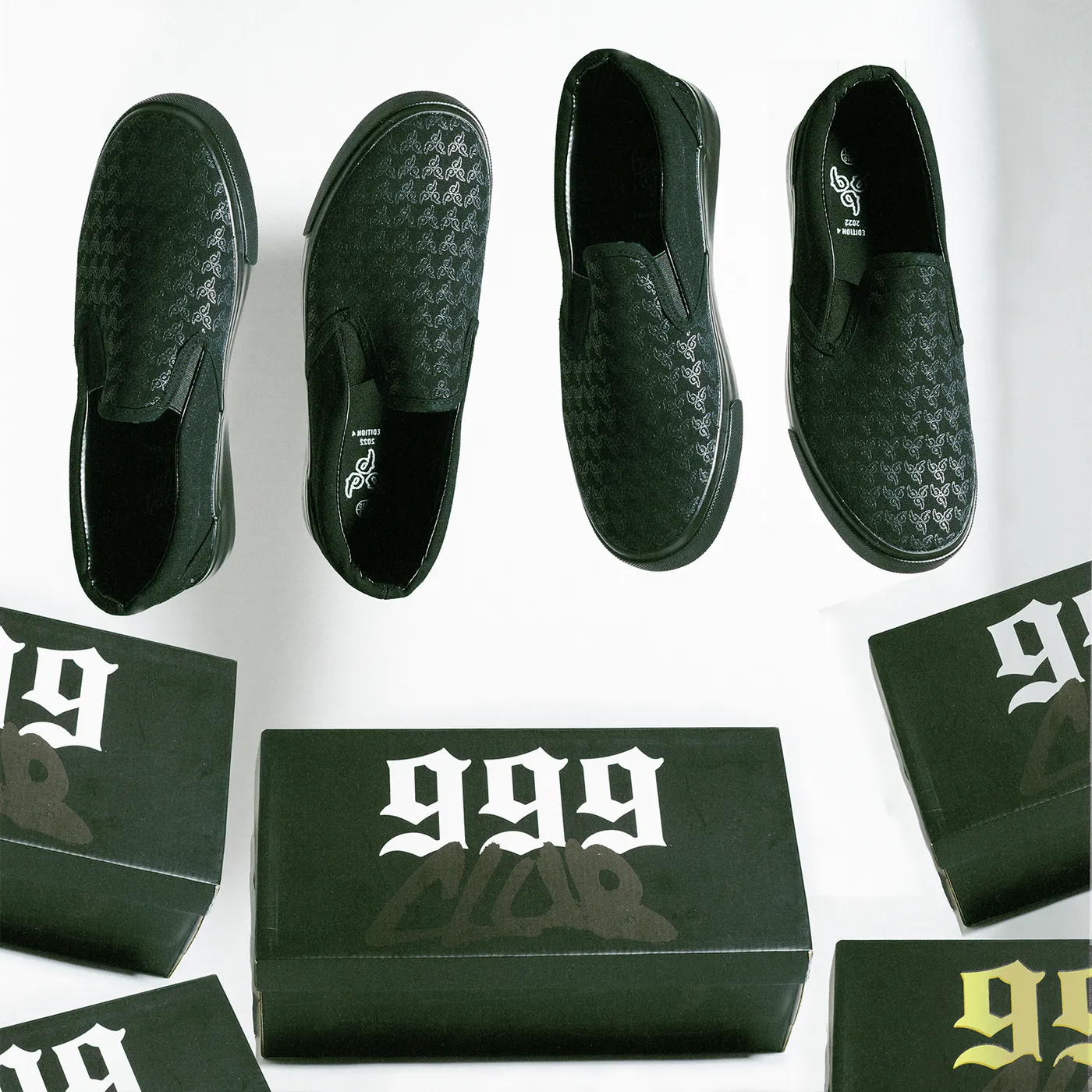 Juice WRLD 999 NO VANITY SHOE BLACK