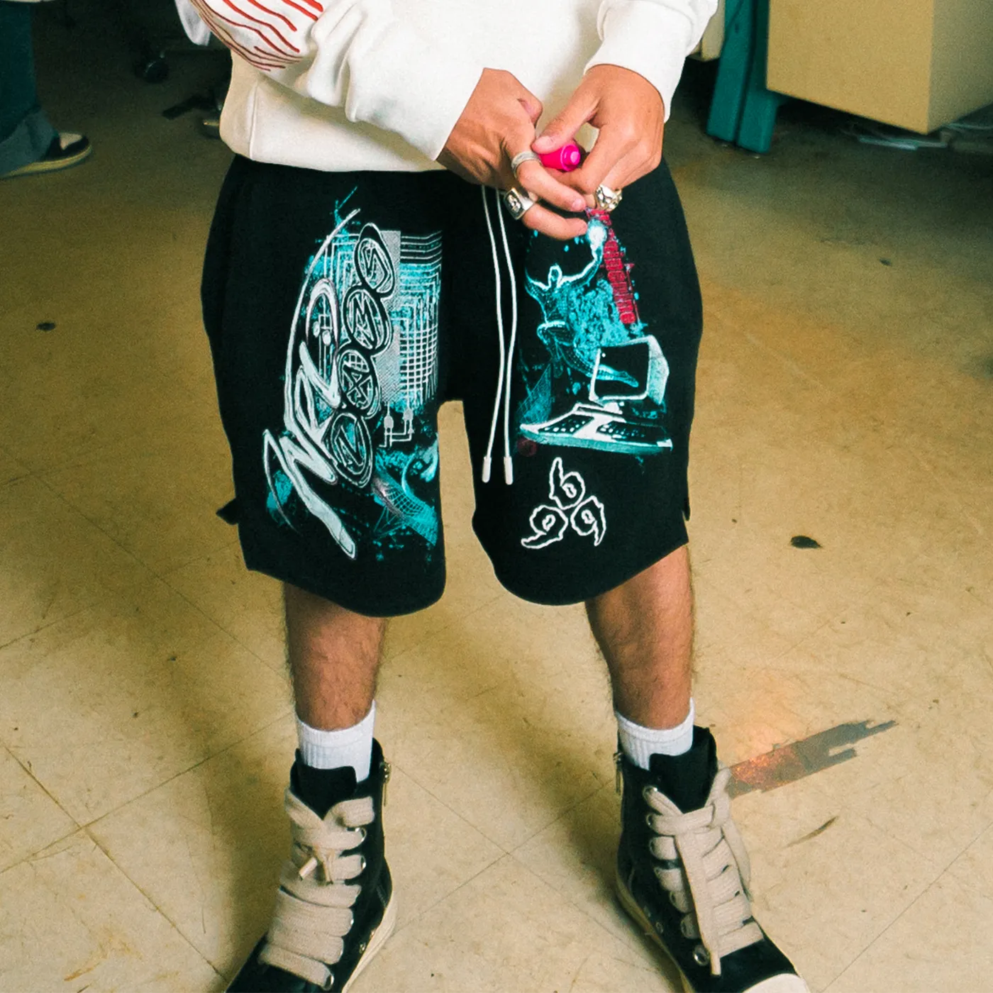 Juice WRLD BUILDING THE FUTURE YOUTH SHORTS