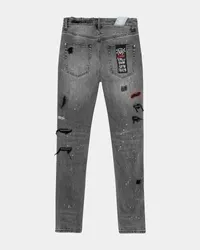 Juice WRLD CHITCH TRASHED DEVIL JEANS
