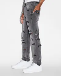 Juice WRLD CHITCH TRASHED DEVIL JEANS