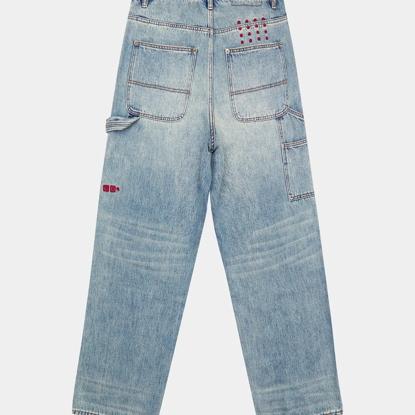 Juice WRLD MAXX OPERATOR JEANS K9 - STONED BLUE DENIM