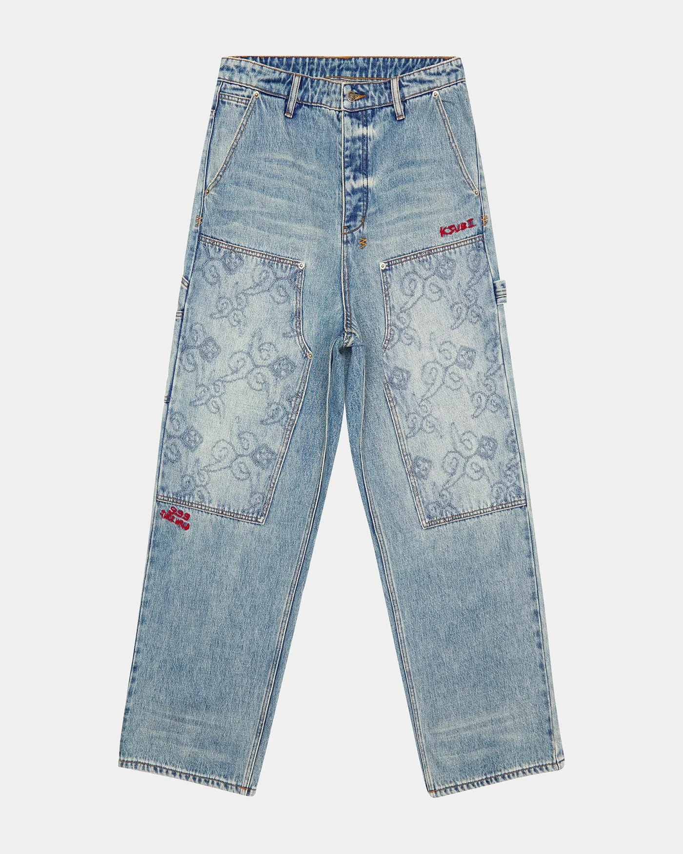 【COLOR iN ID】maxi roll pop jeans P002 Light Indigo Blowout – PURPLE BRAND