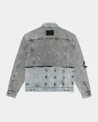 Juice WRLD SPLICED 999 OH G JACKET - HALF TONE