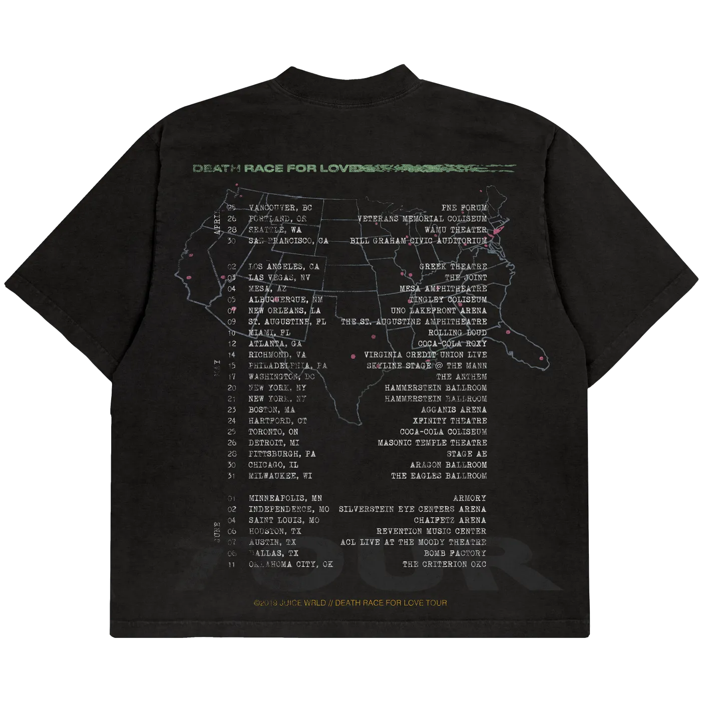 Juice WRLD DRFL Tour Tee