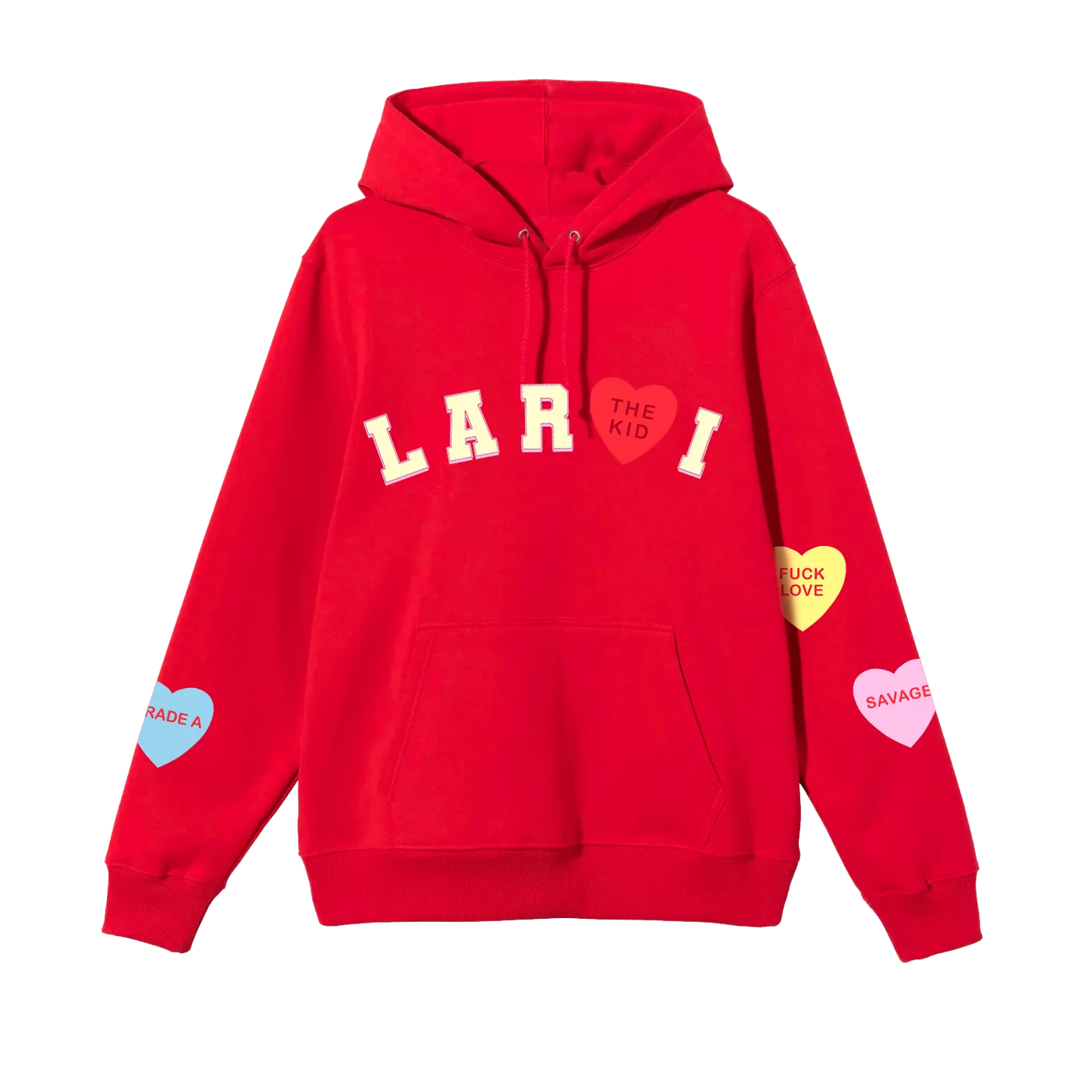 The Kid LAROI Laroi ❤️ Hoodie Red