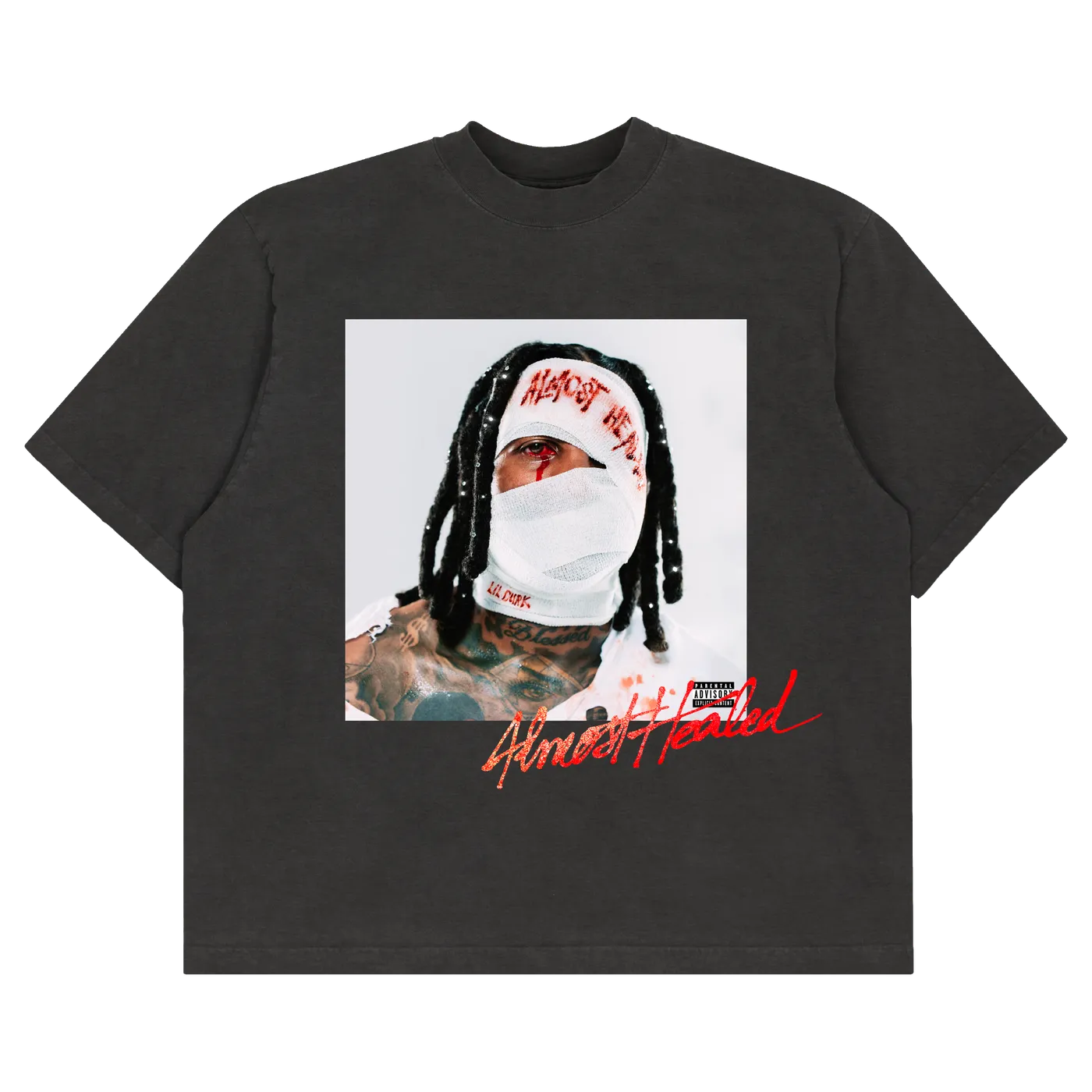 Lil Durk ALMOST HEALED ALBUM COVER T-SHIRT