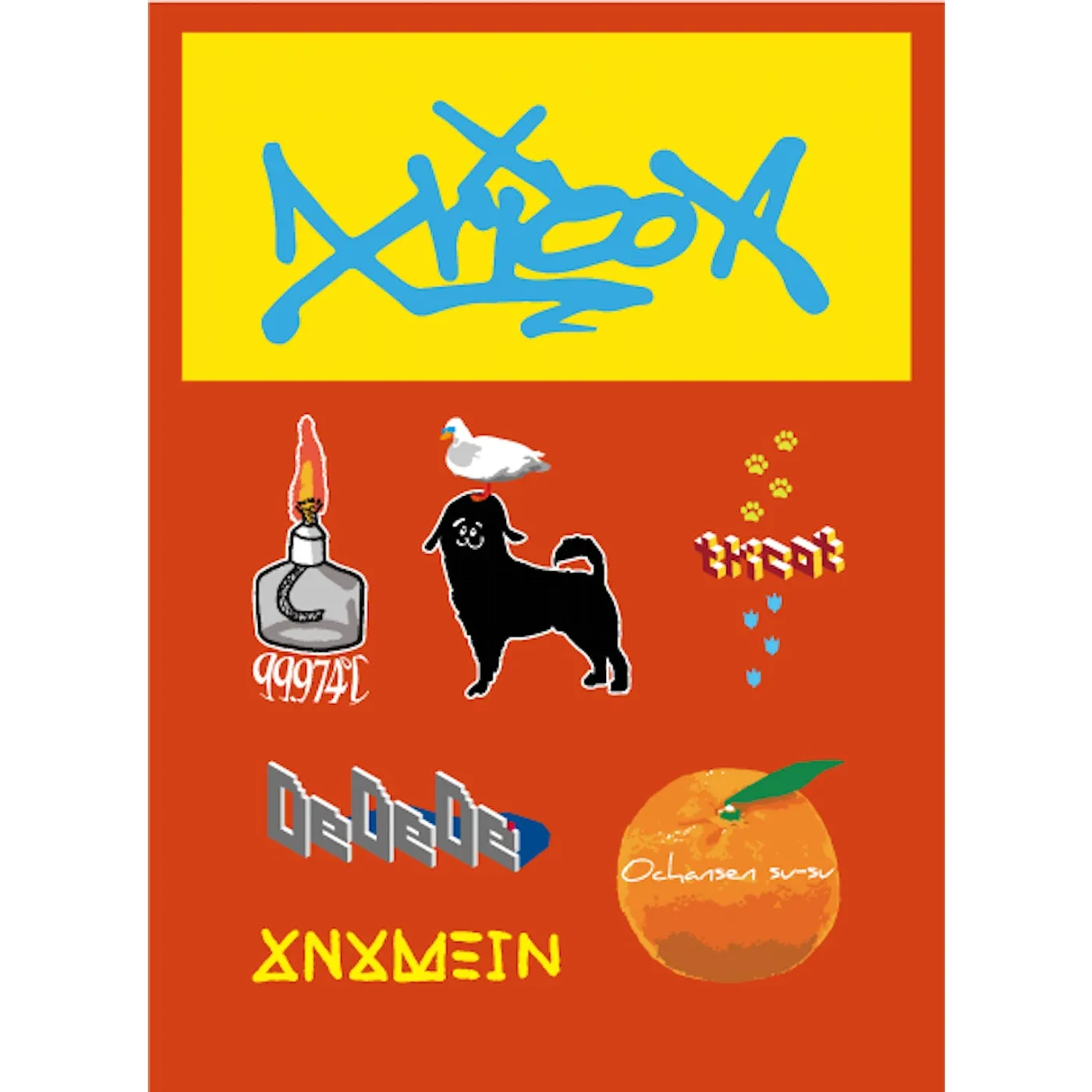 tricot Sticker　ステッカー