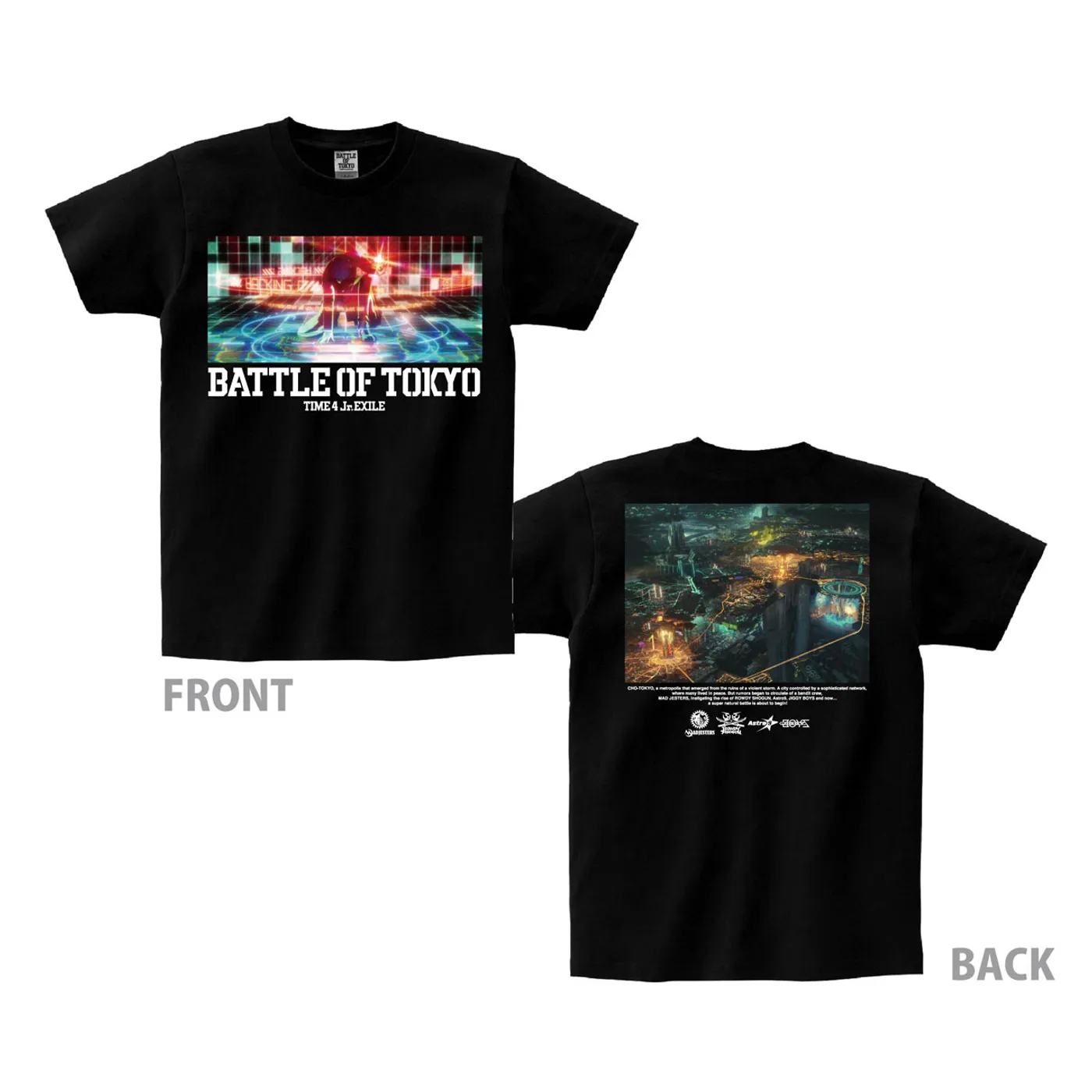 BATTLE OF TOKYO ロゴTシャツ/BLACK