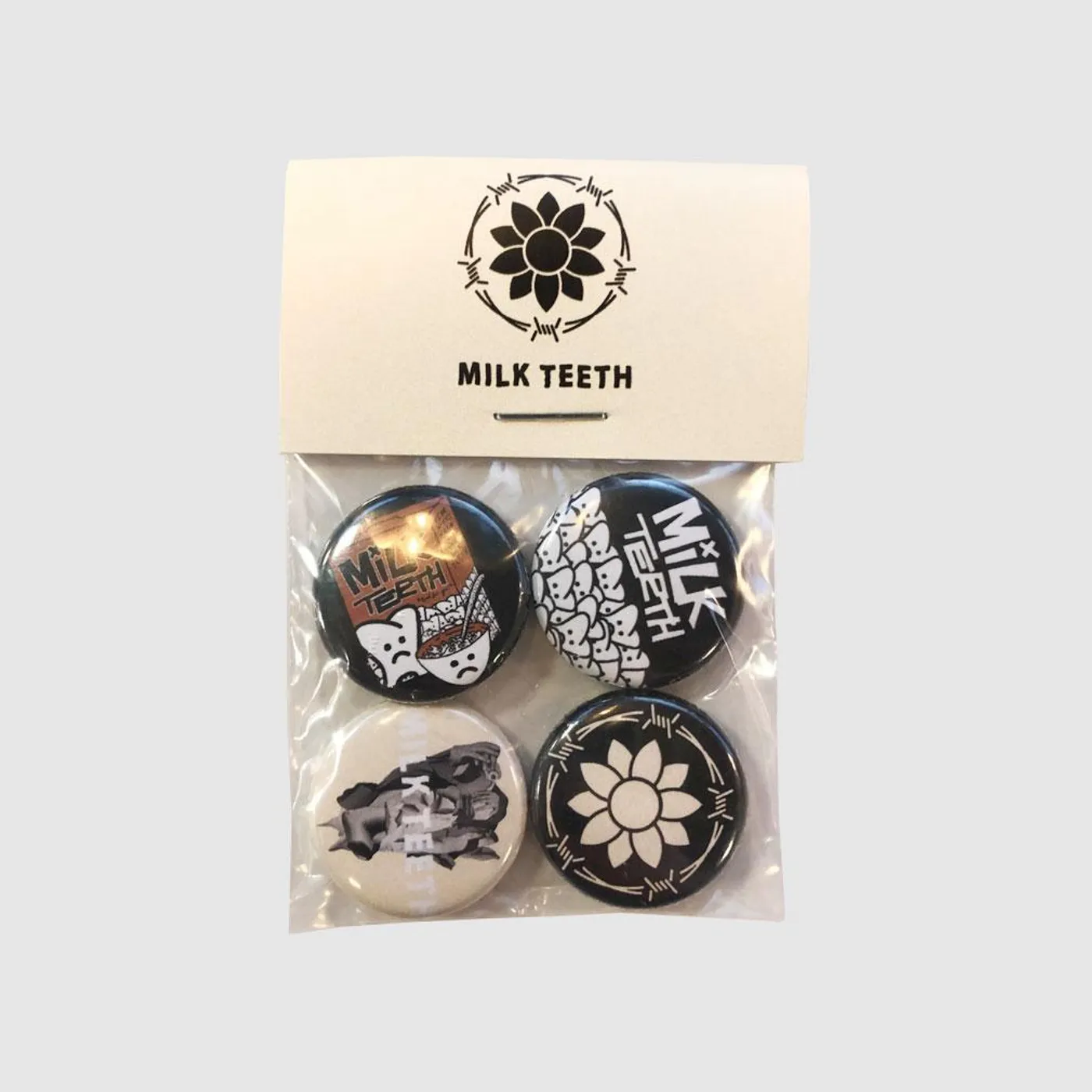Milk Teeth Badge Set