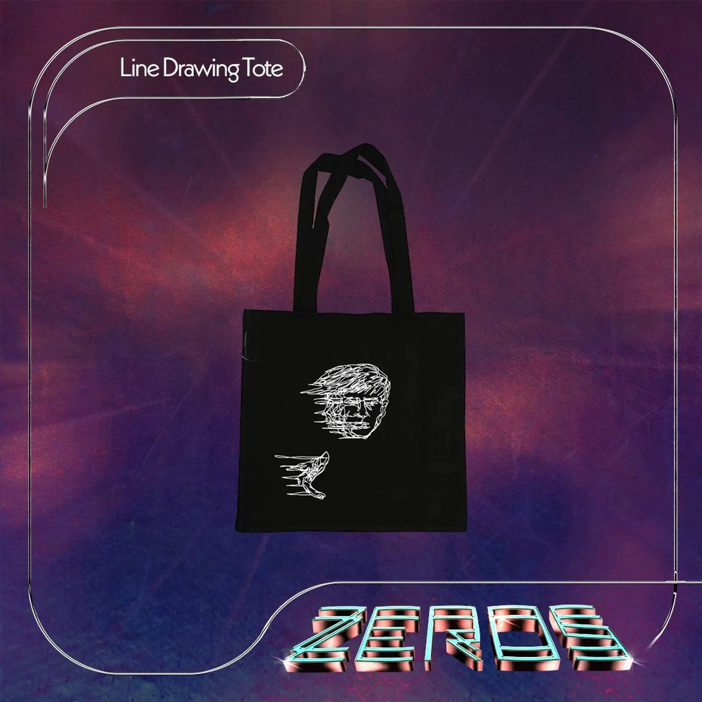Declan McKenna Line Drawing Tote