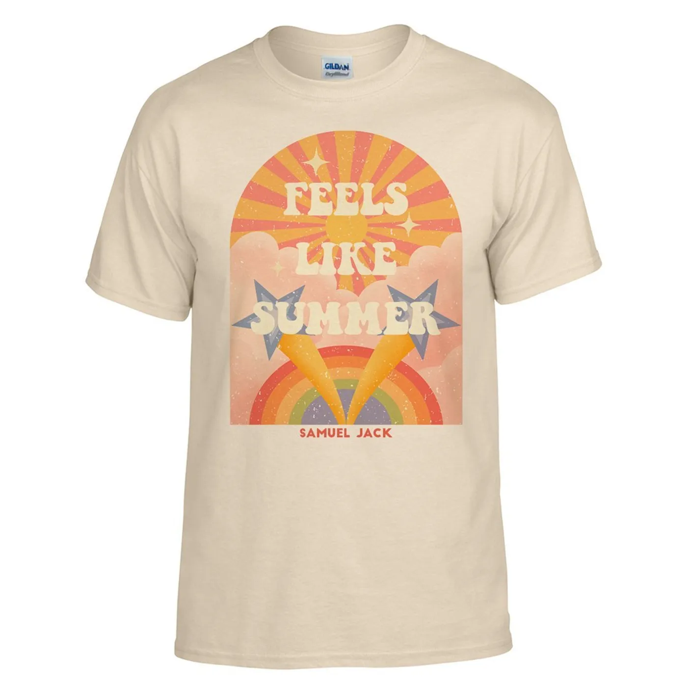 Samuel Jack Feels Like Summer Rainbow Colour Tee