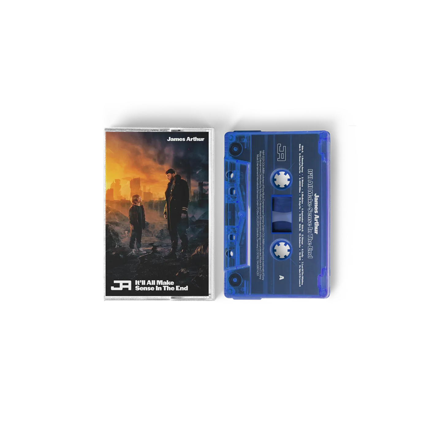 James Arthur 'It'll All Make Sense In The End' (Transparent Blue Cassette)