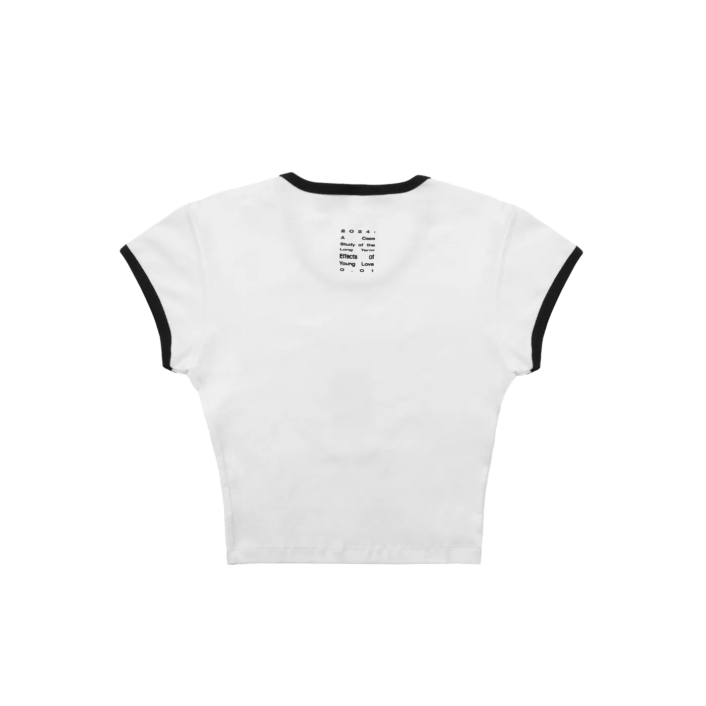 Jaden Smith A Case Study Baby Tee, White