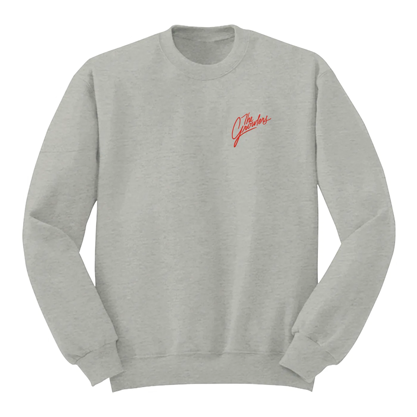 The Growlers Cursive Embroidered Crewneck