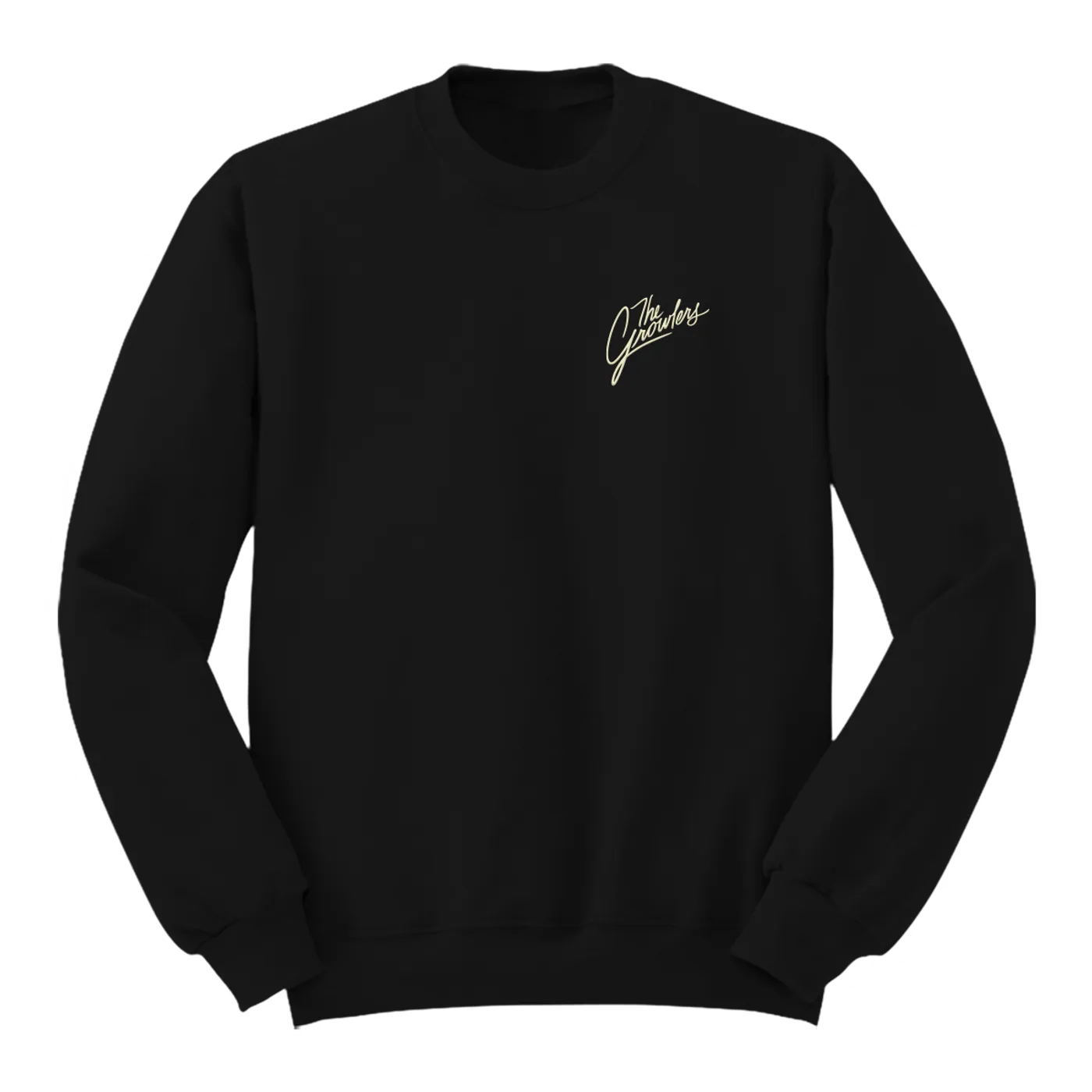 The Growlers Cursive Embroidered Crewneck