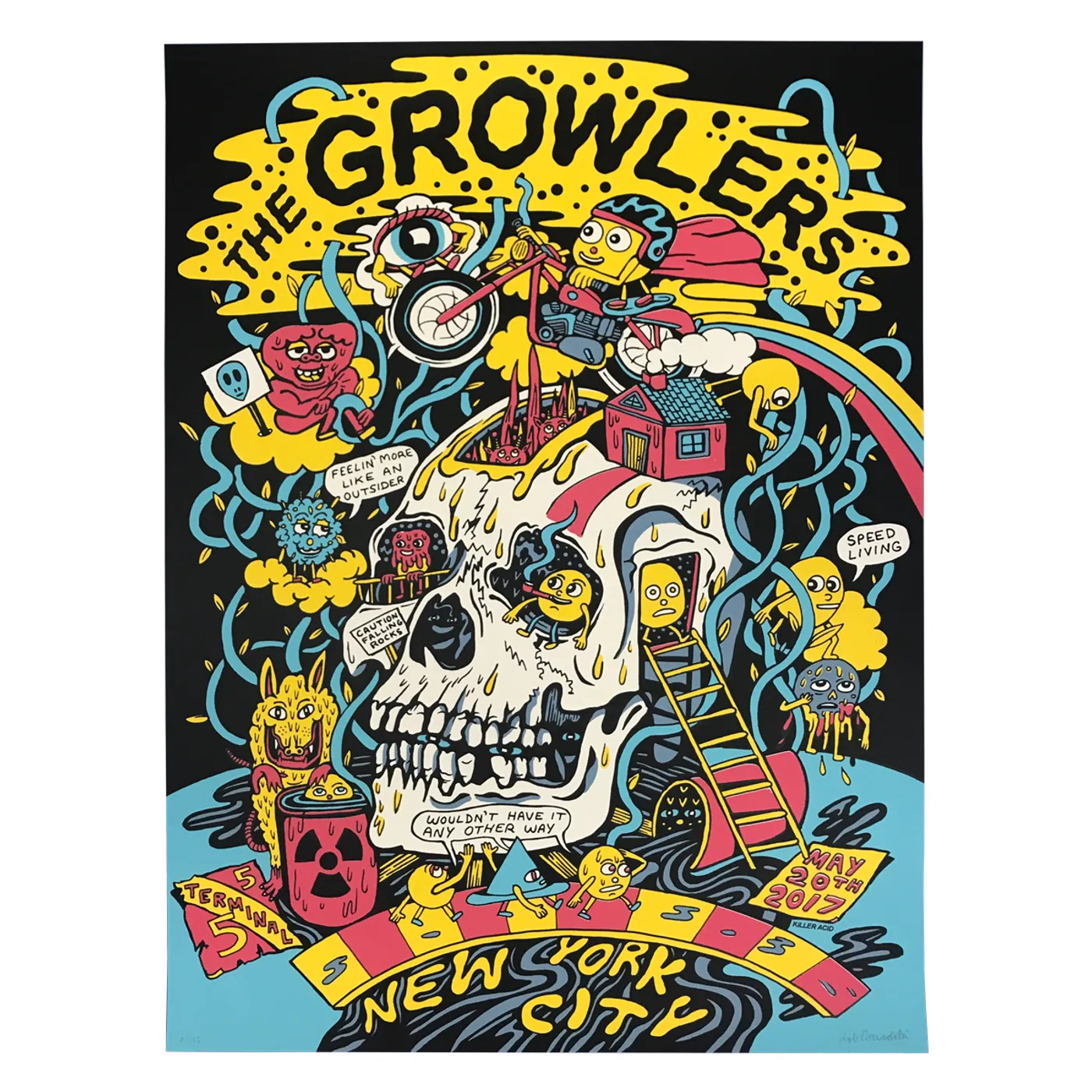 The Growlers New York Show Poster