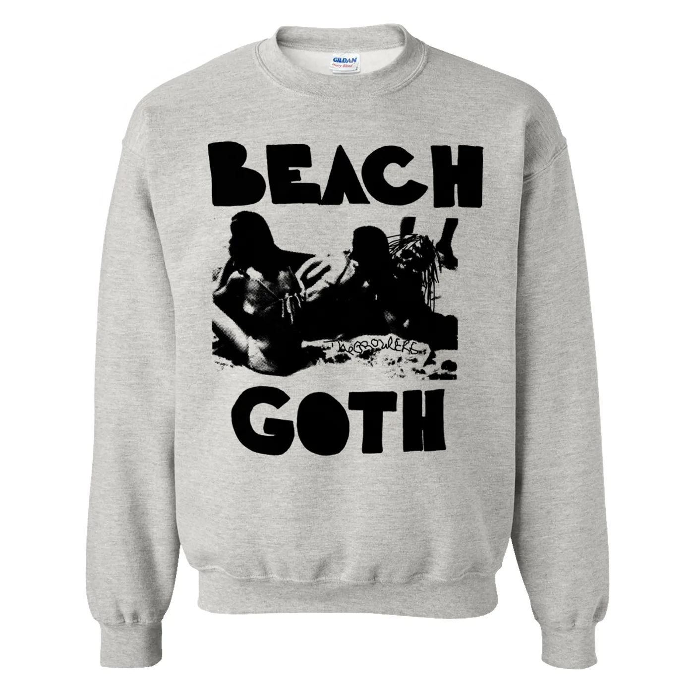 The Growlers Beach Goth Crewneck Sweatshirt