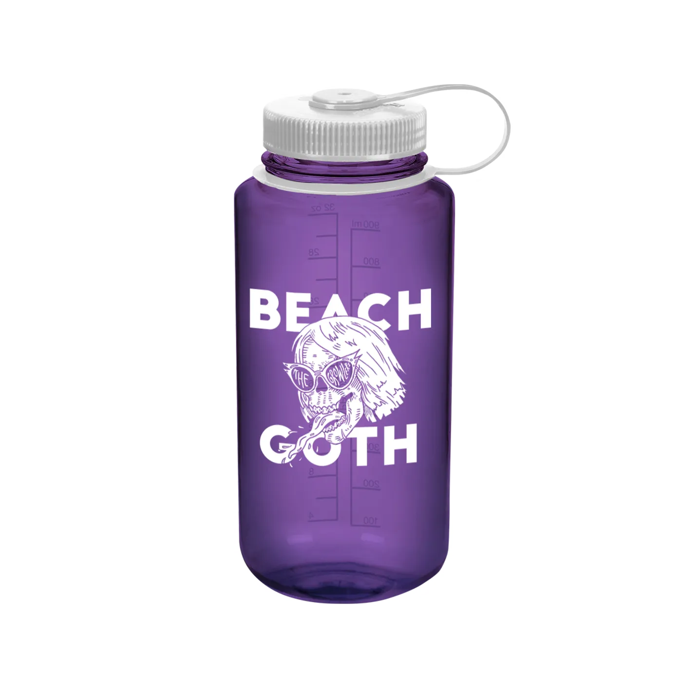 The Growlers Beach Goth Nalgene Water Bottle - Purple