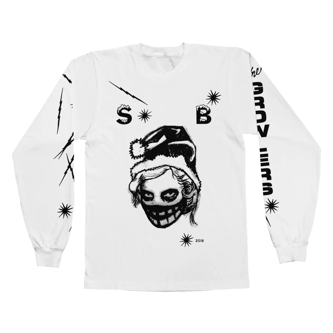 The Growlers 2018 Snow Ball #3 Longsleeve T-Shirt - White