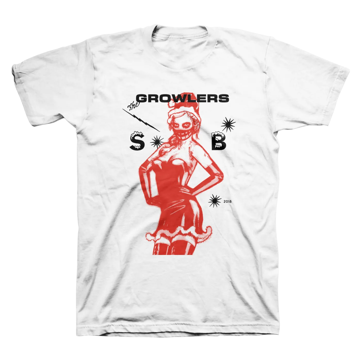 The Growlers 2018 Snow Ball #3 T-Shirt - Red