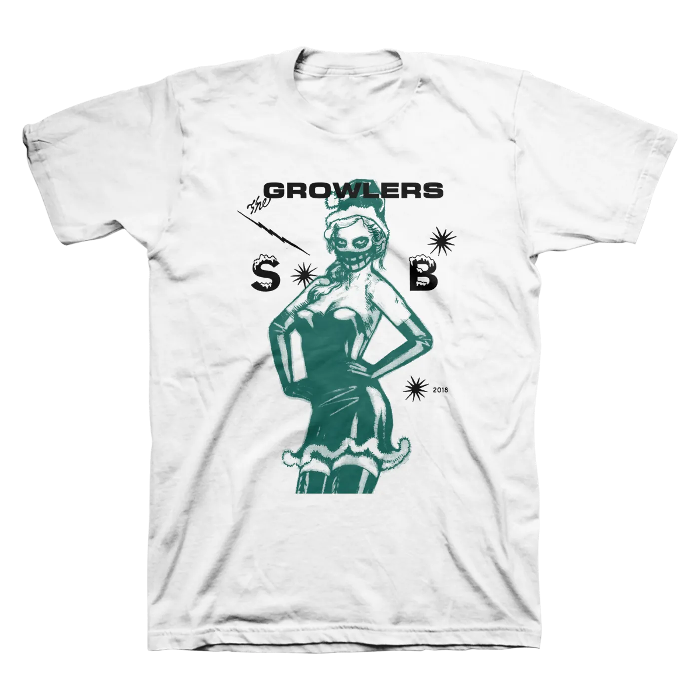 The Growlers 2018 Snow Ball #3 T-Shirt - Green