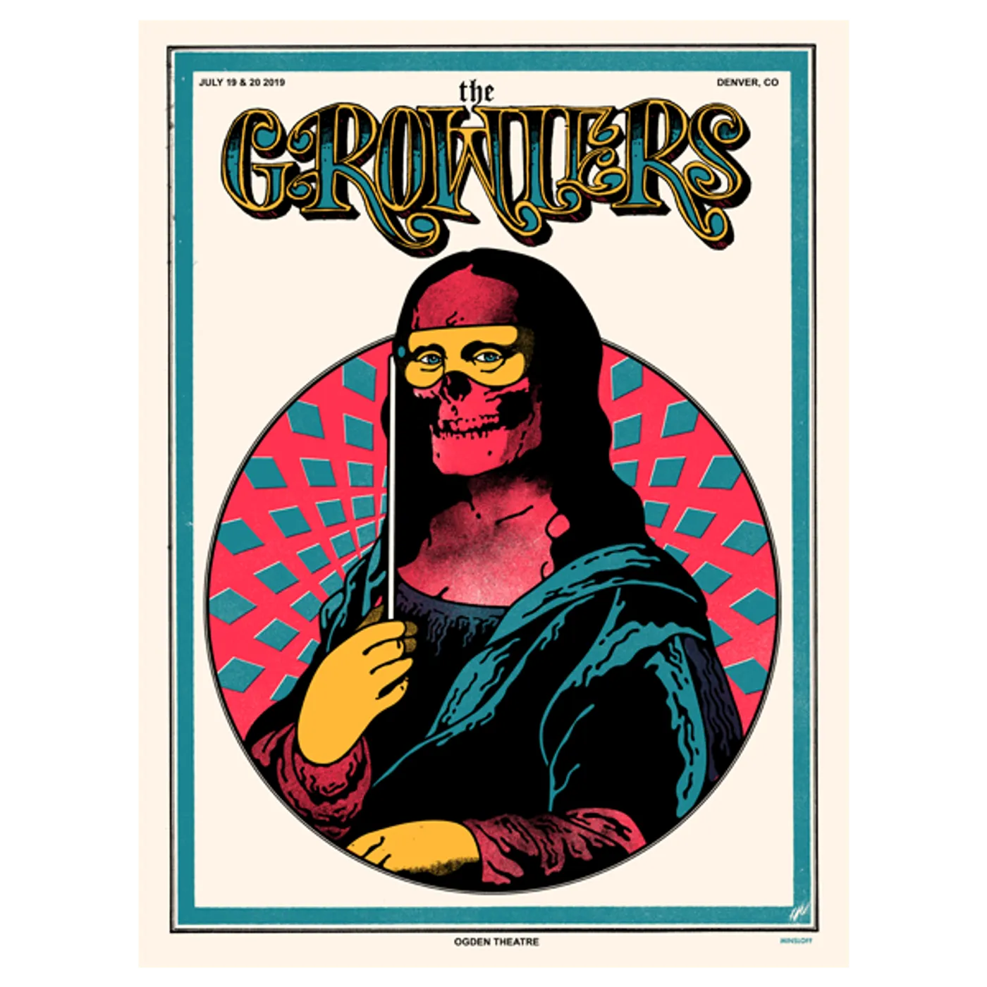 The Growlers Limited Edition 7/19 + 7/20/2019 Denver, CO Poster