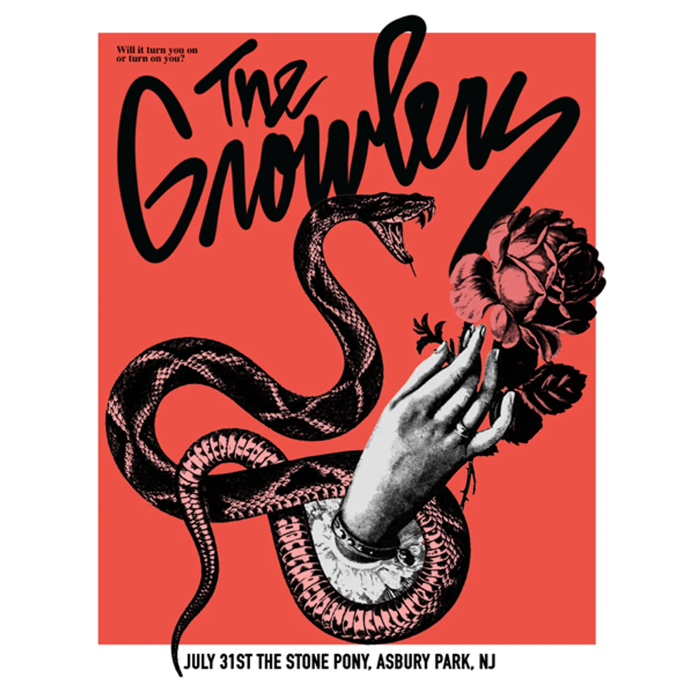 The Growlers Limited Edition 7/31/2019 Asbury Park, NJ Poster
