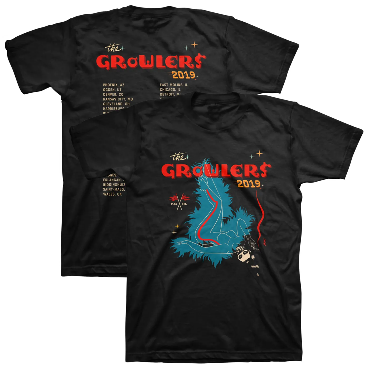 The Growlers 2019 Tour T-Shirt