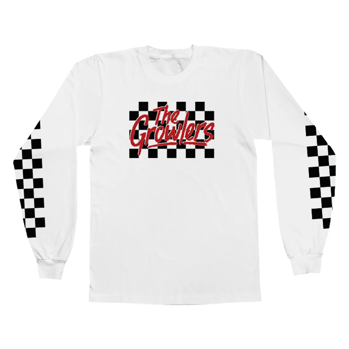 The Growlers Checkers Longsleeve T-Shirt