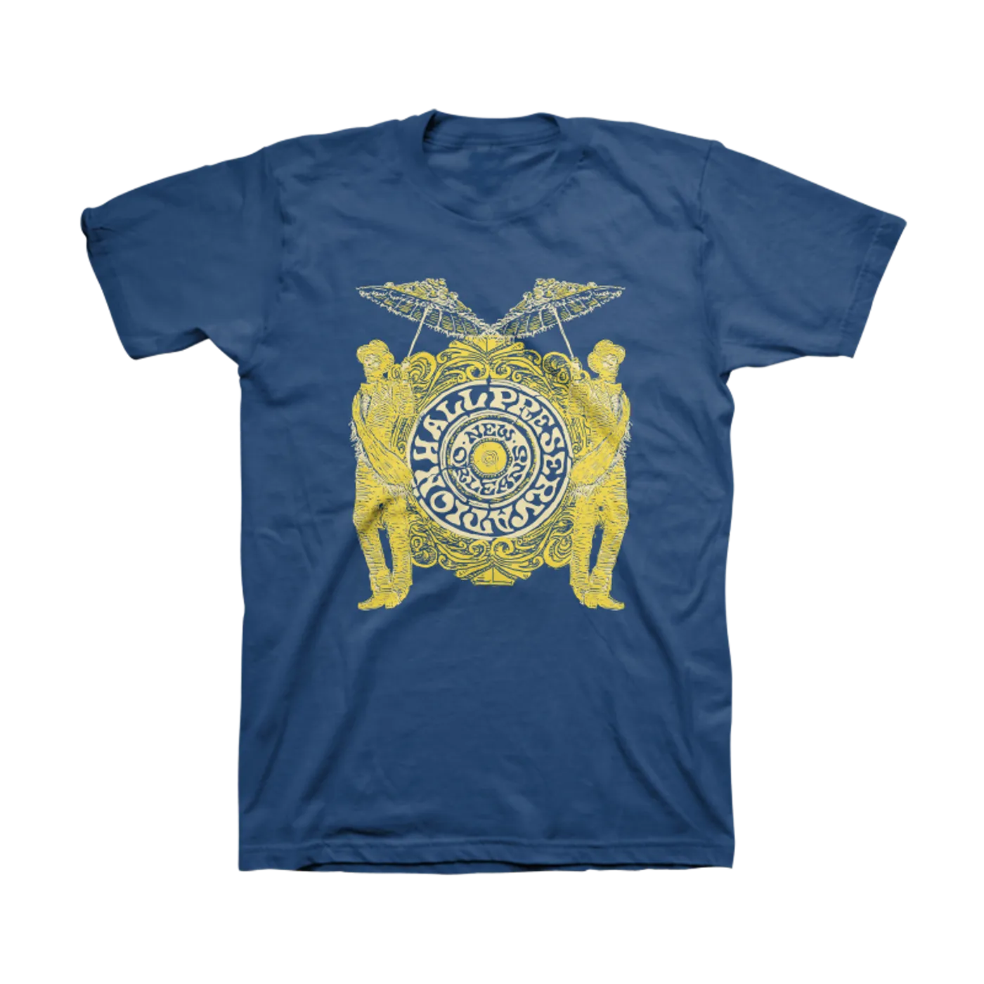 Preservation Hall Jazz Band Mens PHJB NOLA Crest Tee