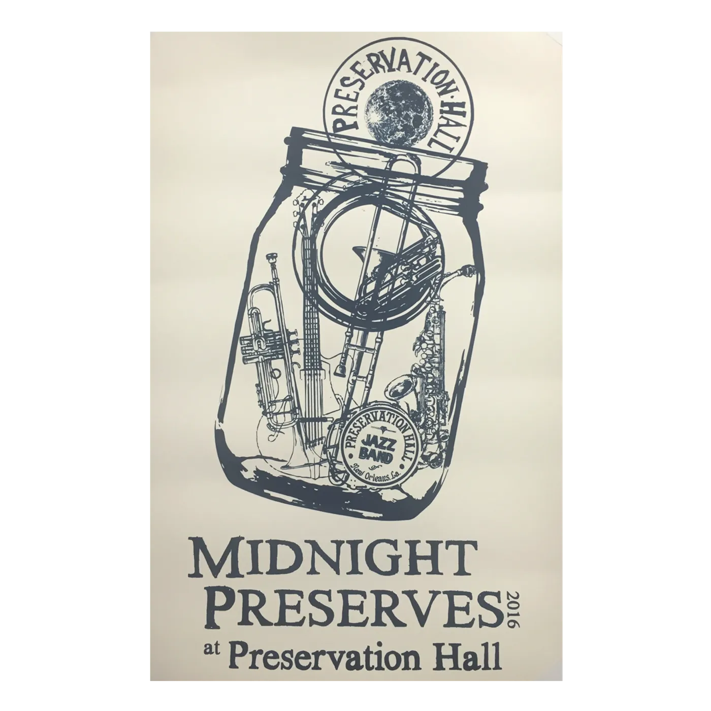 Preservation Hall Jazz Band Midnight Preserves Poster
