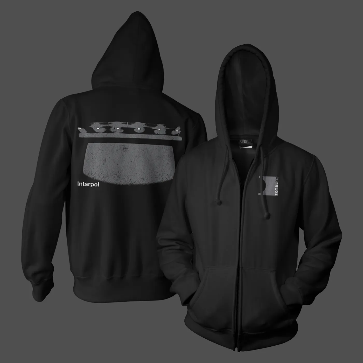 Interpol Punk Lights Unisex Hoodie