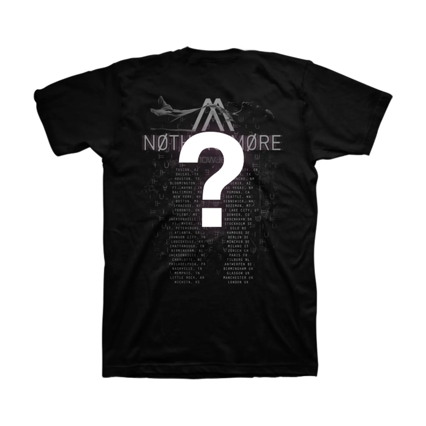NOTHING MORE Jenny Tour 2015 Unisex Tee
