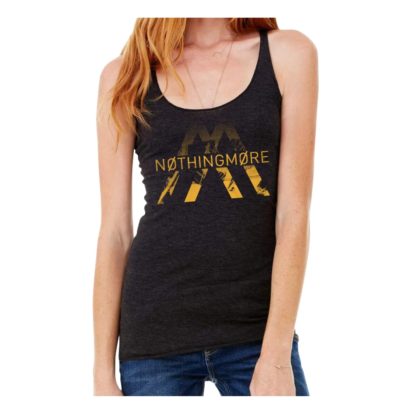 NOTHING MORE Logo Girl's Tri-Blend Tank Top