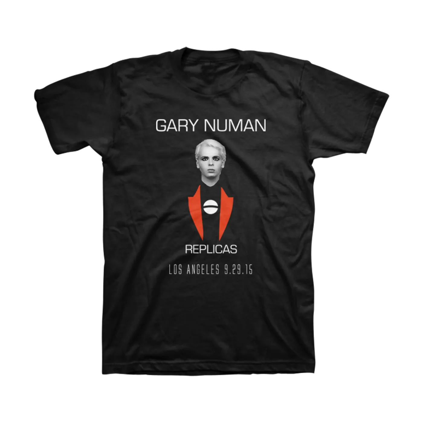 Gary Numan Replicas LA 9-29-2015 Unisex Tee