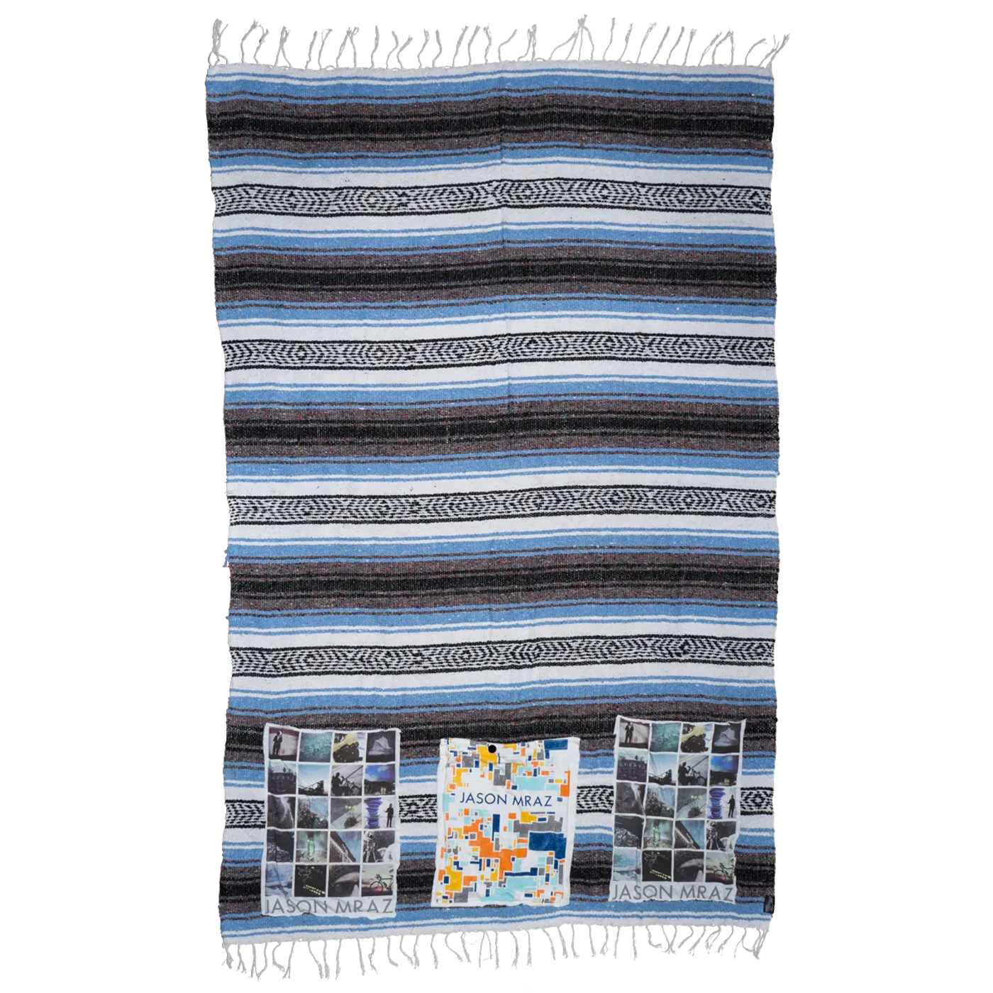 Jason Mraz Geometric & Instagram Tee Blanket