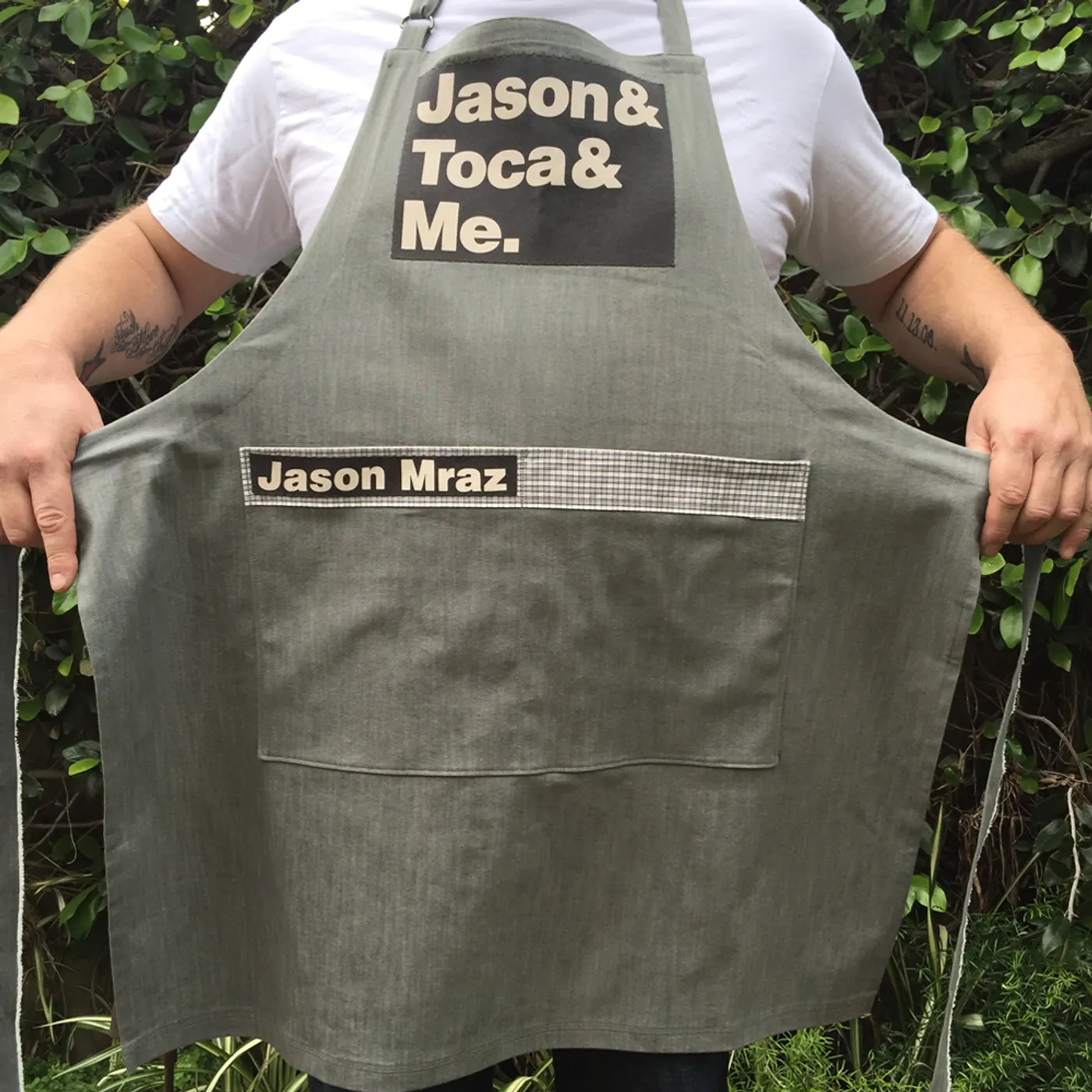 Jason Mraz Jason, Toca and Me Apron