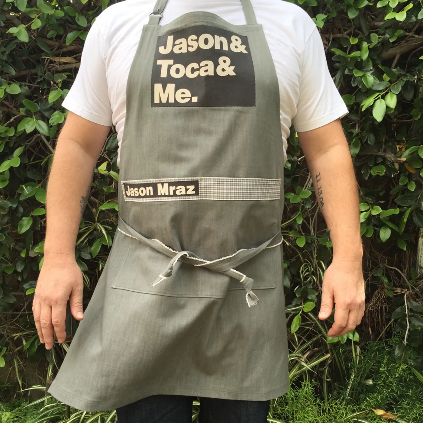 Jason Mraz Jason, Toca and Me Apron
