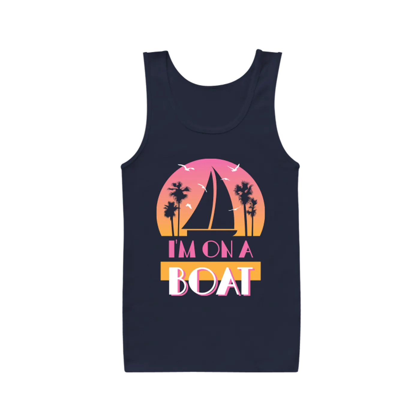 The Lonely Island I'm On A Boat Men's Tank