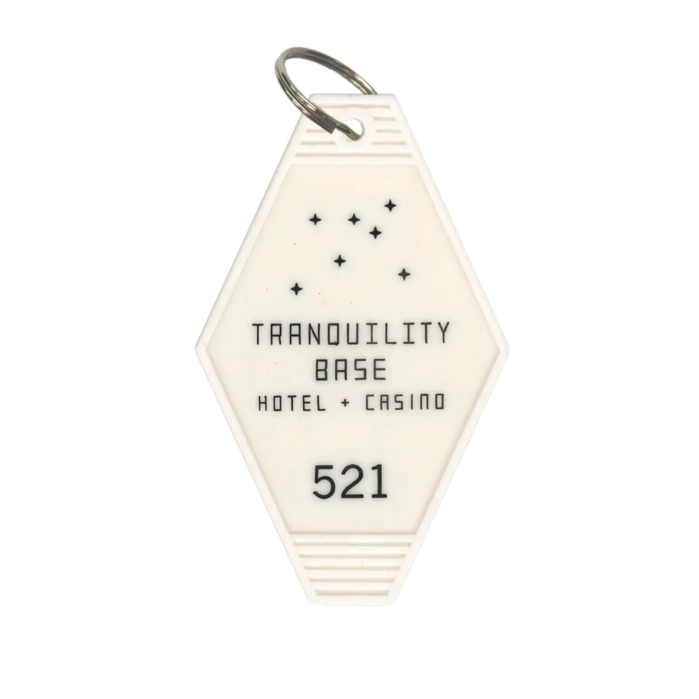 Arctic Monkeys 'TRANQUILITY BASE HOTEL + CASINO' KEY RING (CREAM)