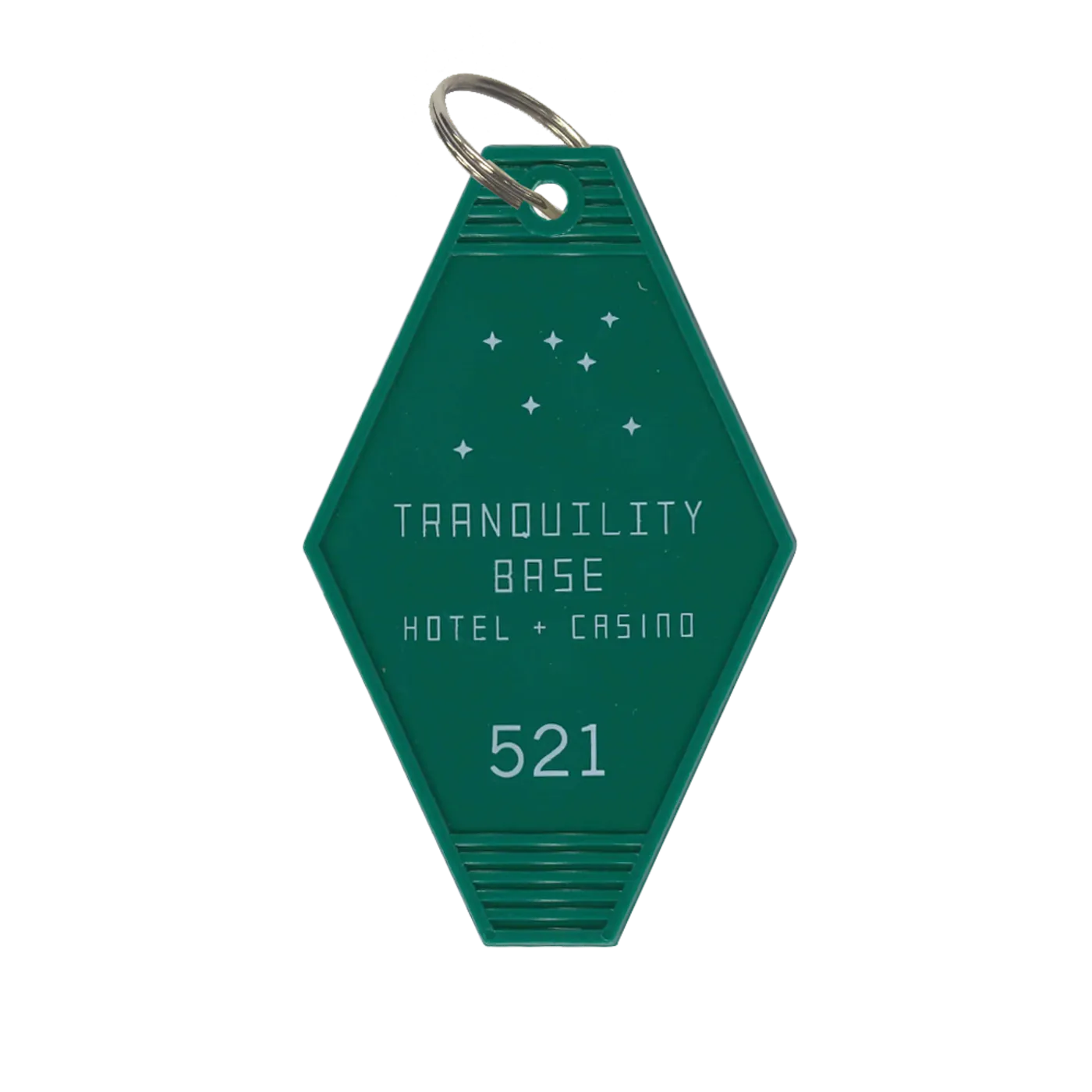 Arctic Monkeys 'TRANQUILITY BASE HOTEL + CASINO' KEY RING (GREEN)